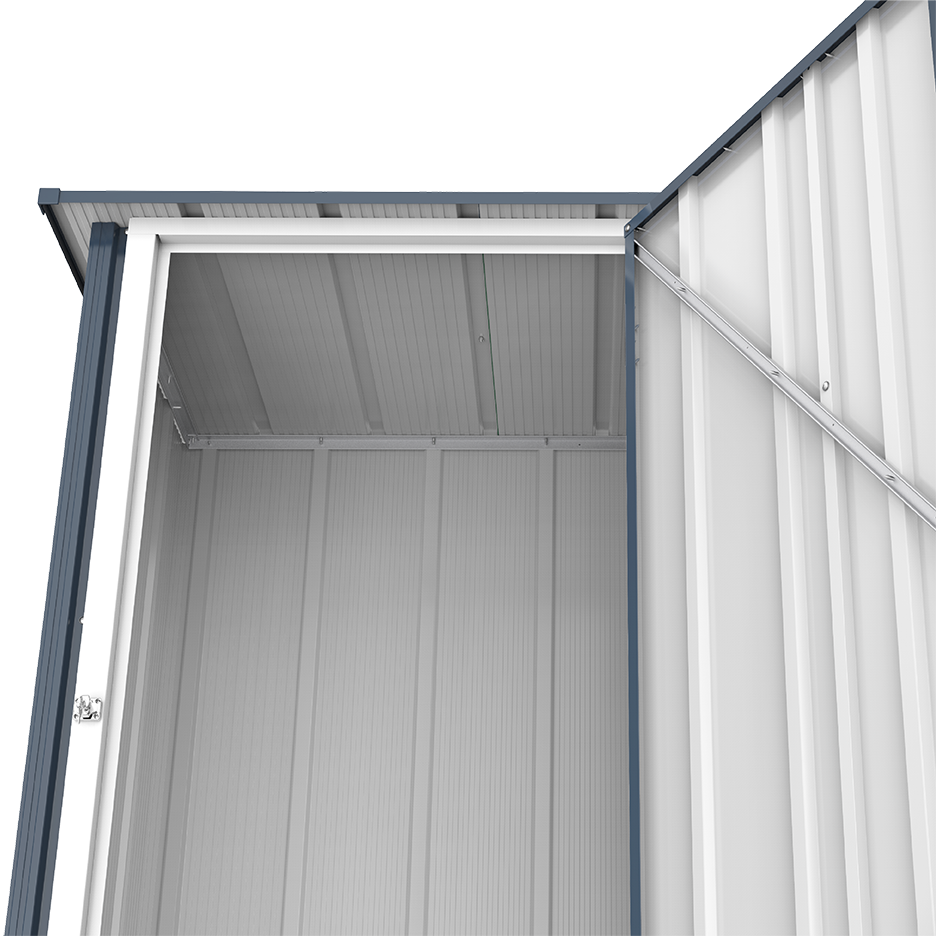 ECO 5x2ft (1.5 m x 0.7 m) Metal Storage Shed