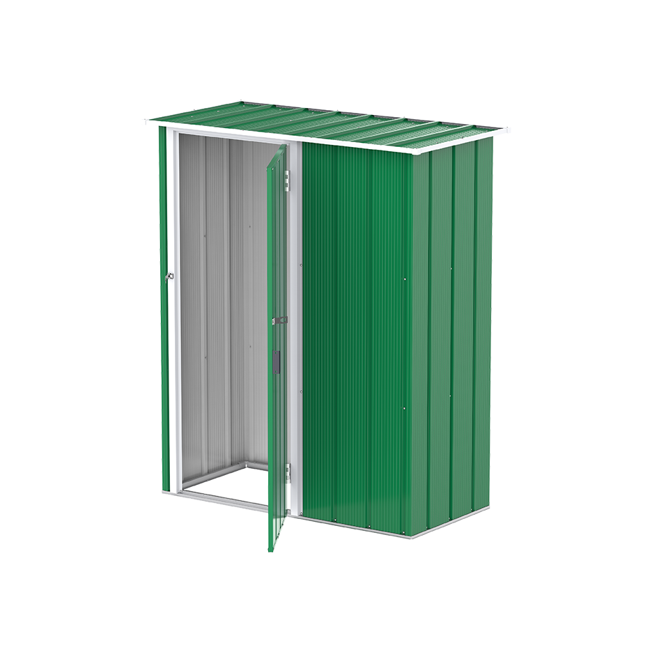 ECO 5x2ft (1.5 m x 0.7 m) Metal Storage Shed