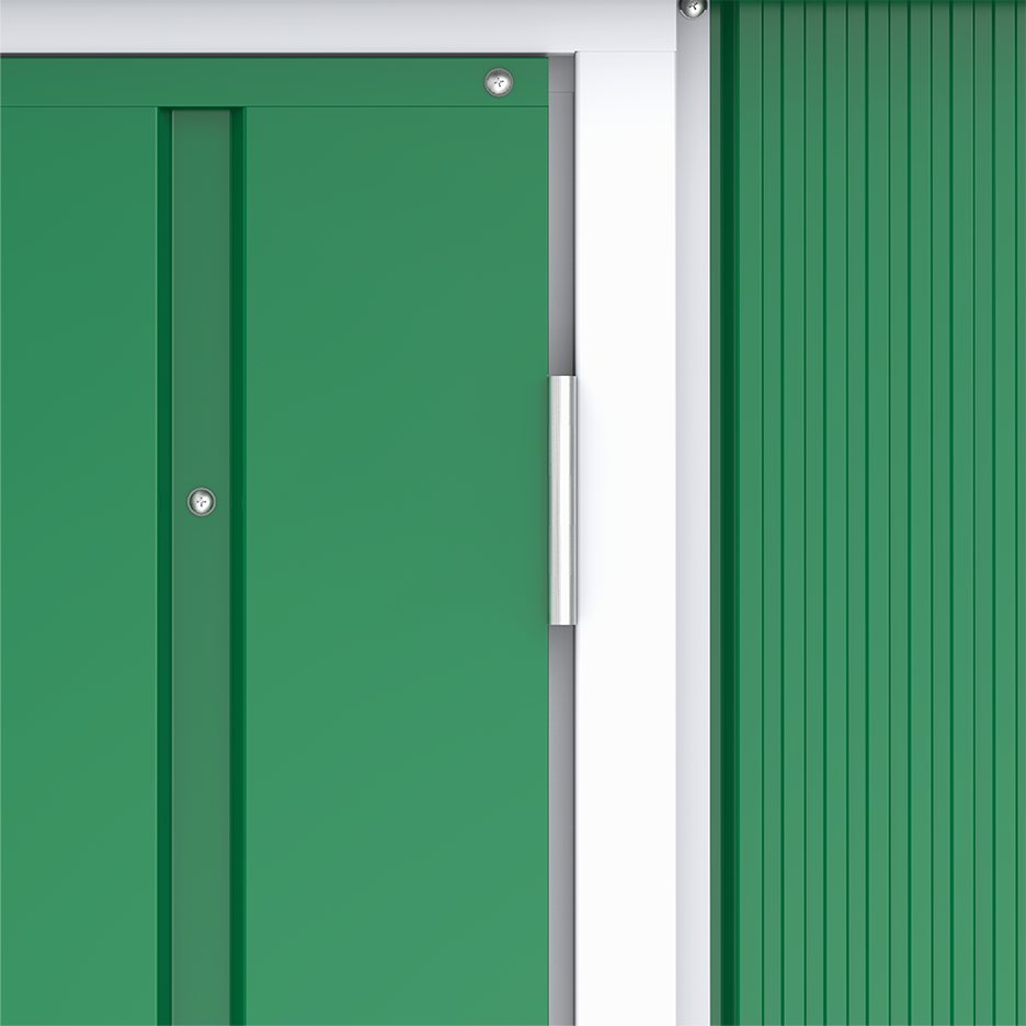 ECO 5x2ft (1.5 m x 0.7 m) Metal Storage Shed