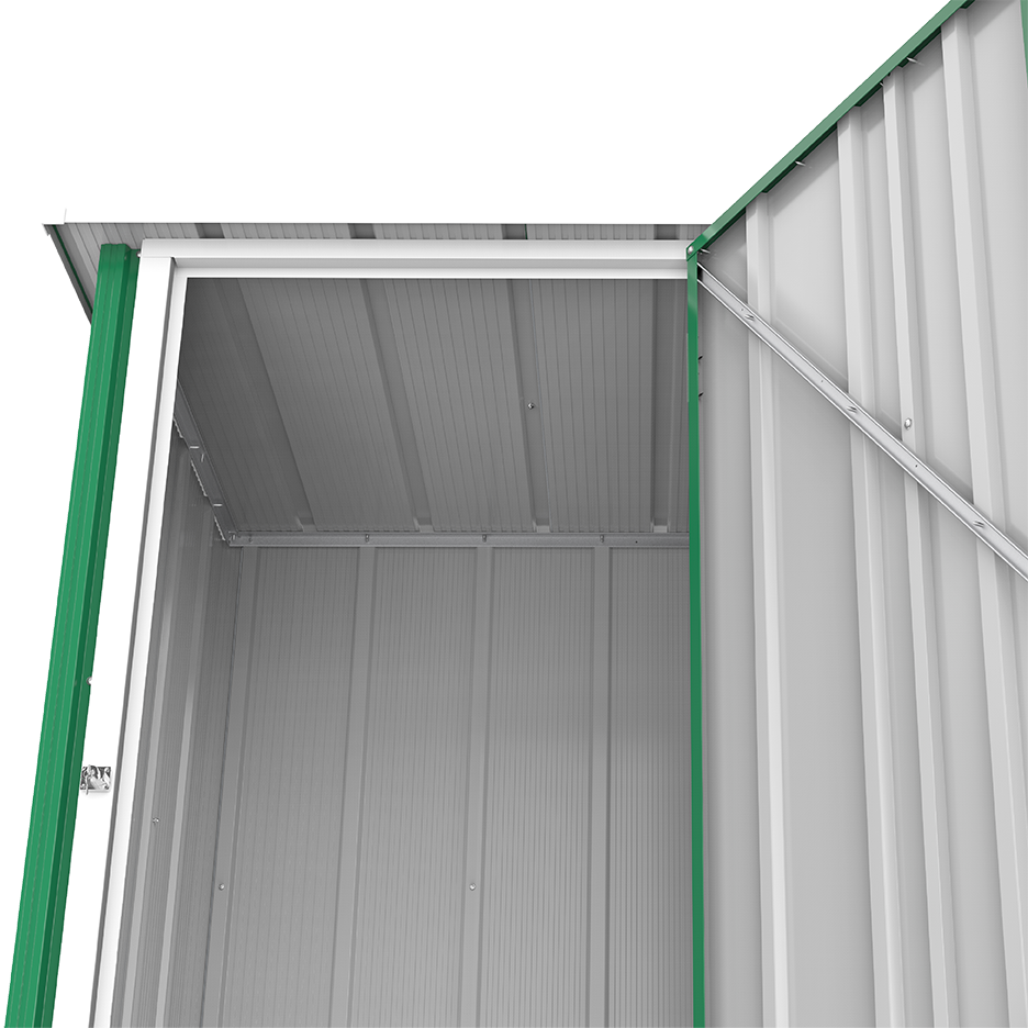 ECO 5x3ft (1.6 m x 1 m) Metal Storage Shed
