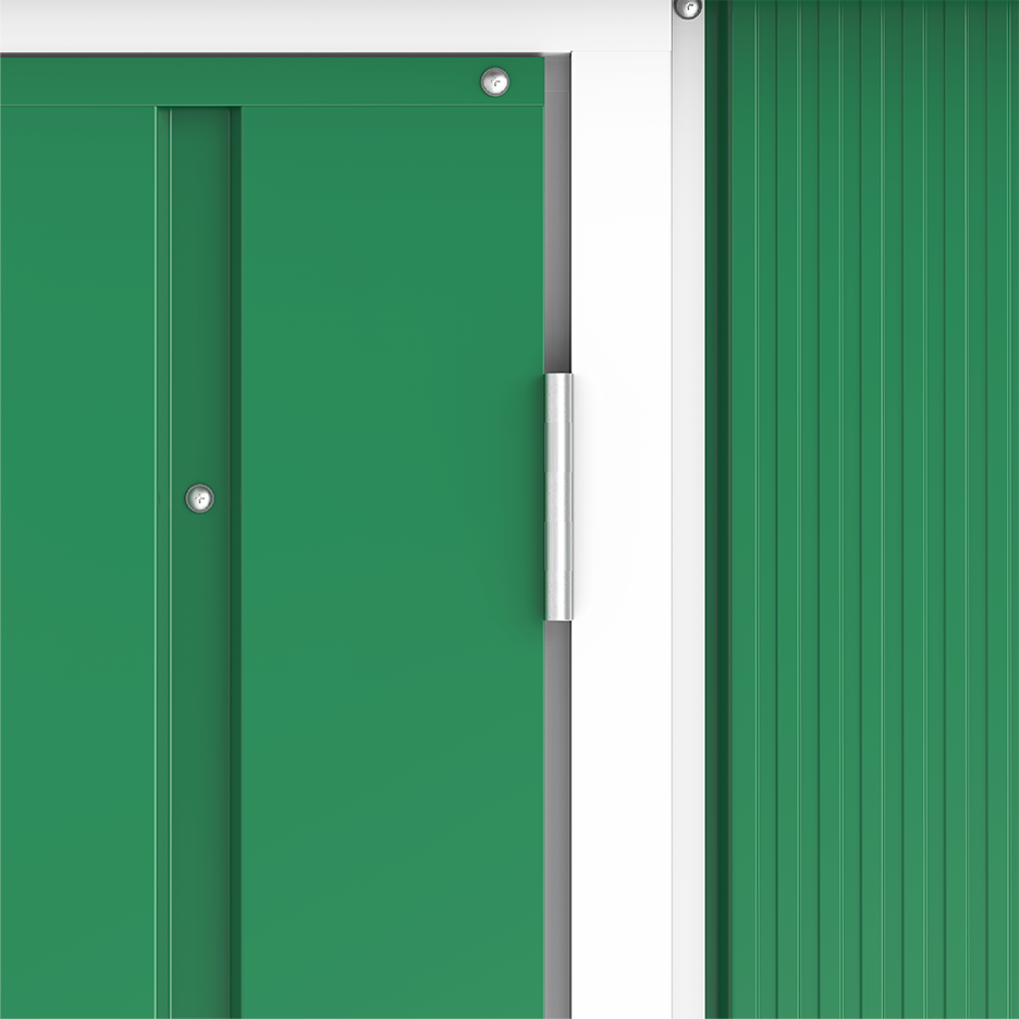ECO 5x3ft (1.6 m x 1 m) Metal Storage Shed