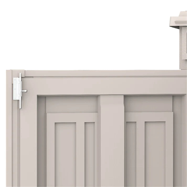 YardMate Pent PLUS 5x3ft (1.7 m x 0.9 m) Garden Storage Shed with FREE Shelving Rack 4