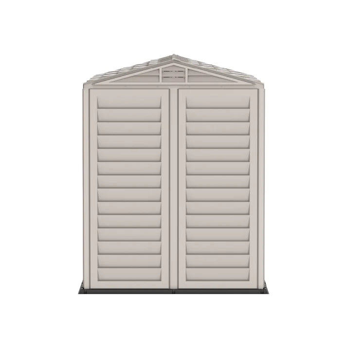 YardMate PLUS 5x8ft (2.5 m x 1.6 m) Garden Storage Shed with FREE Shelving Rack 4