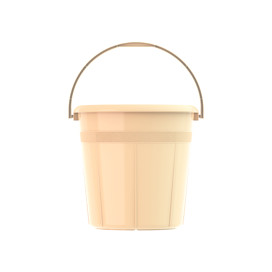 DX 5L Round Plastic Bucket with Handle