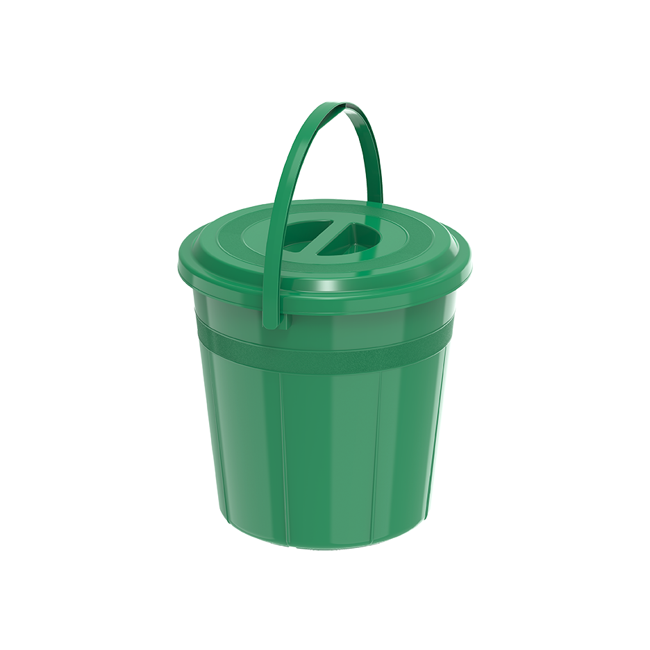 DX 5L Round Plastic Bucket with Handle