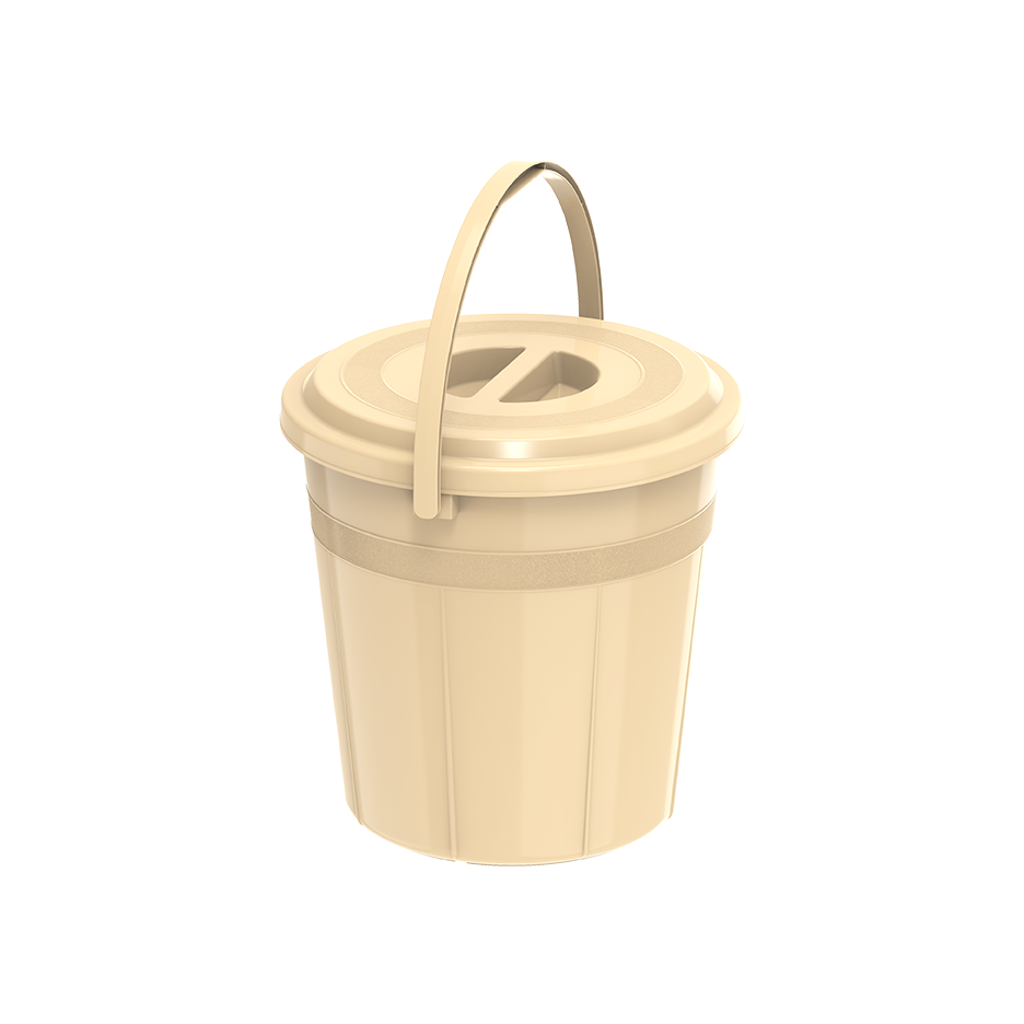 DX 5L Round Plastic Bucket with Handle