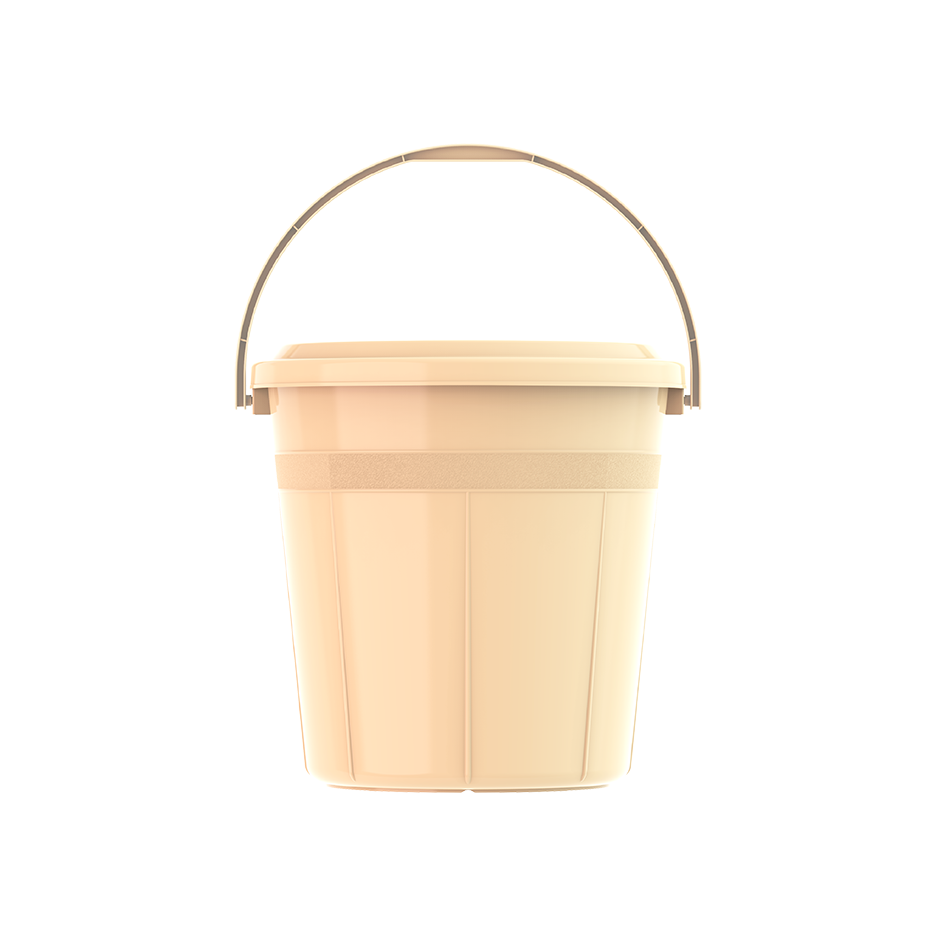 DX 5L Round Plastic Bucket with Handle