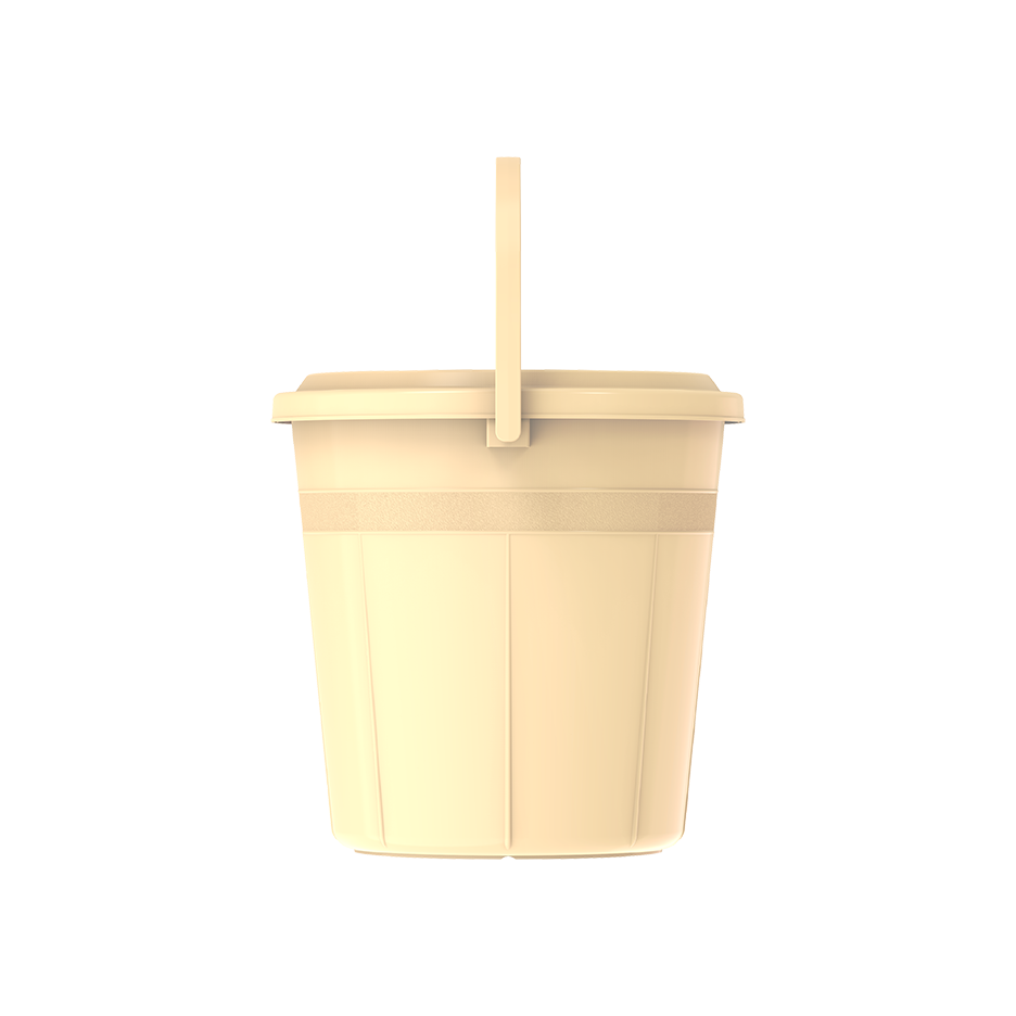 DX 5L Round Plastic Bucket with Handle