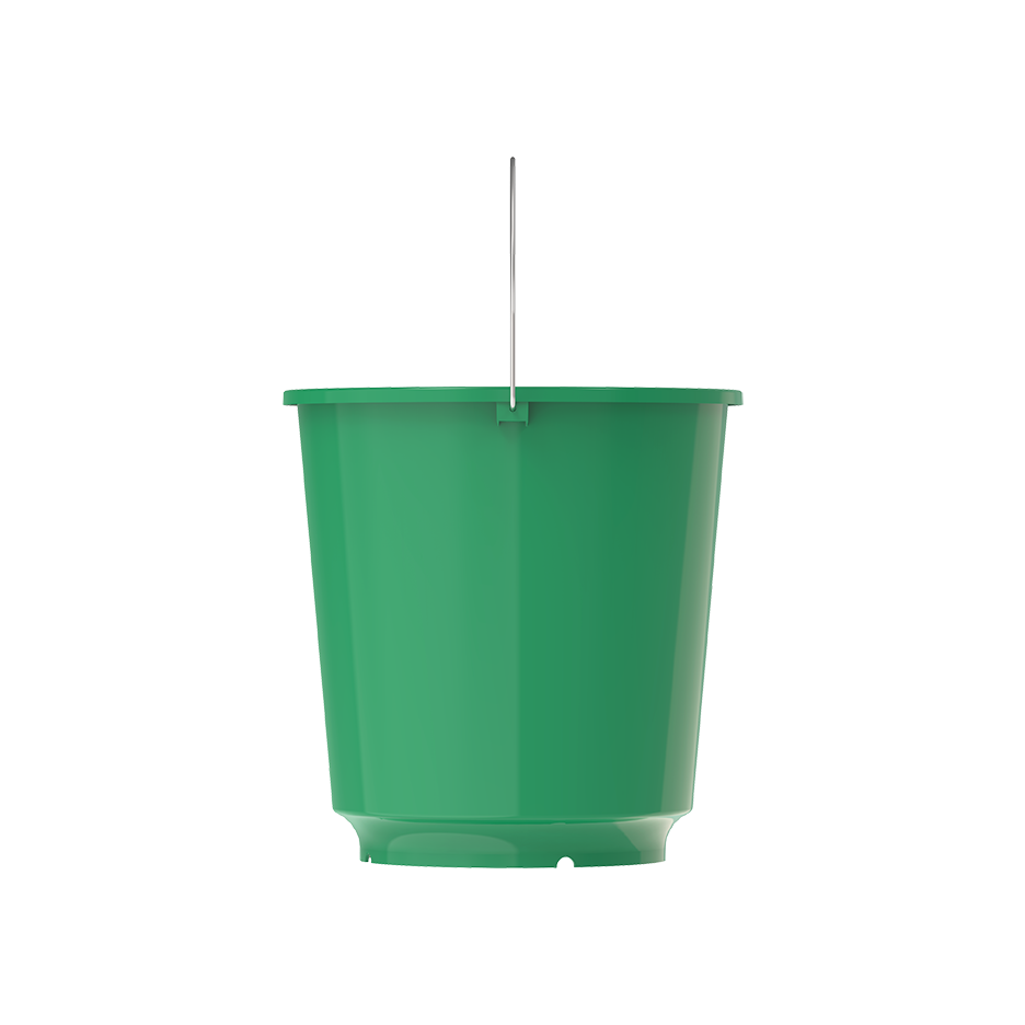 EX 18L Round Plastic Bucket with Steel Handle