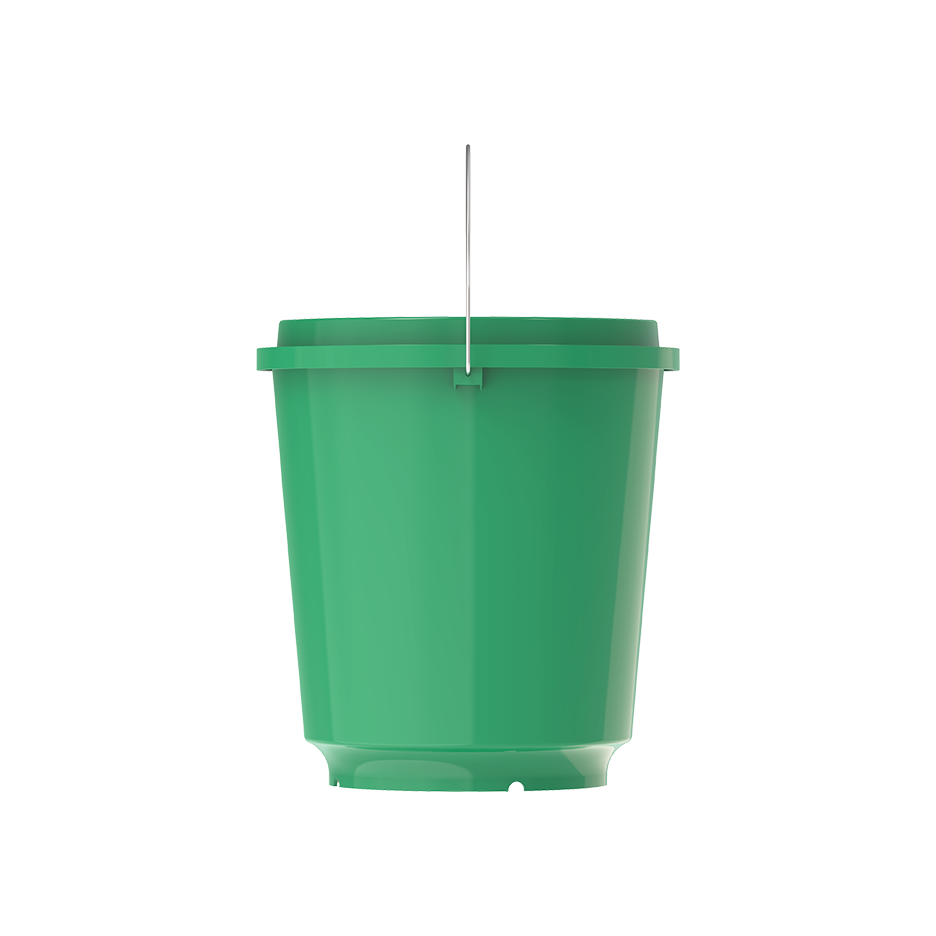 EX 18L Round Plastic Bucket with Steel Handle