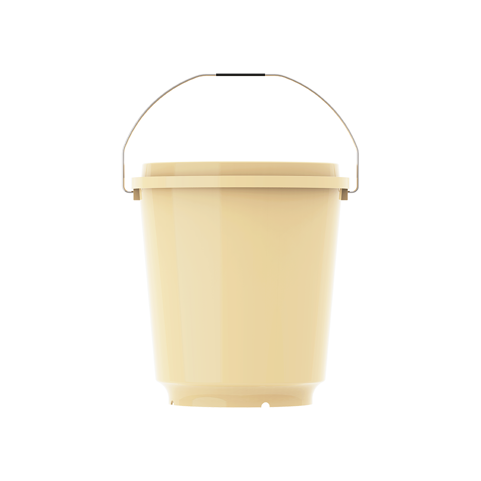 EX 20L Round Plastic Bucket with Steel Handle