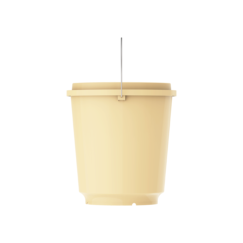 EX 20L Round Plastic Bucket with Steel Handle