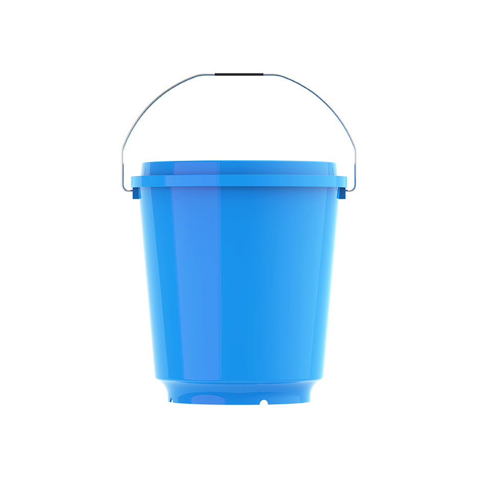 EX 20L Round Plastic Bucket with Steel Handle