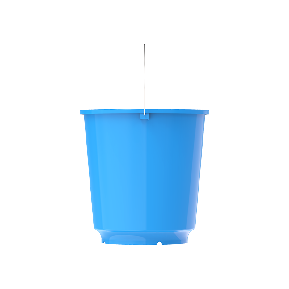 EX 20L Round Plastic Bucket with Steel Handle