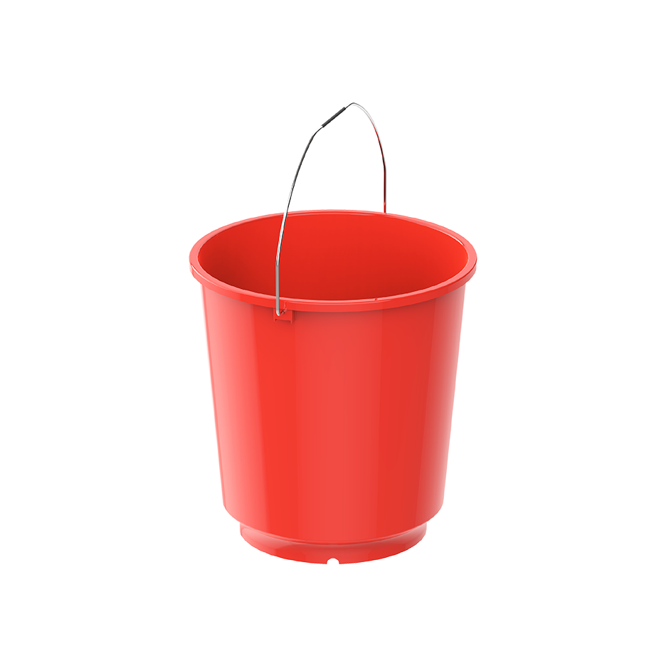EX 20L Round Plastic Bucket with Steel Handle
