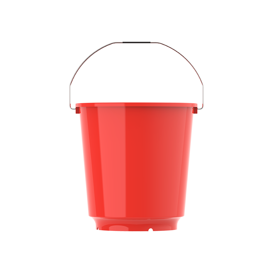 EX 18L Round Plastic Bucket with Steel Handle