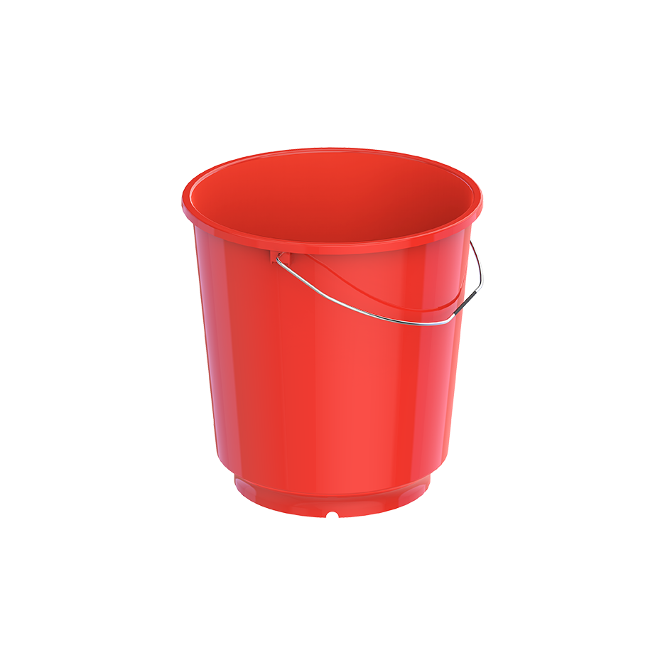 EX 20L Round Plastic Bucket with Steel Handle