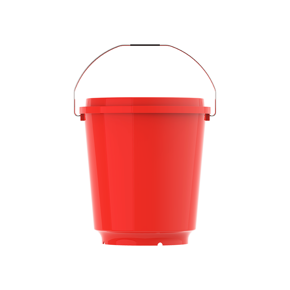 EX 20L Round Plastic Bucket with Steel Handle