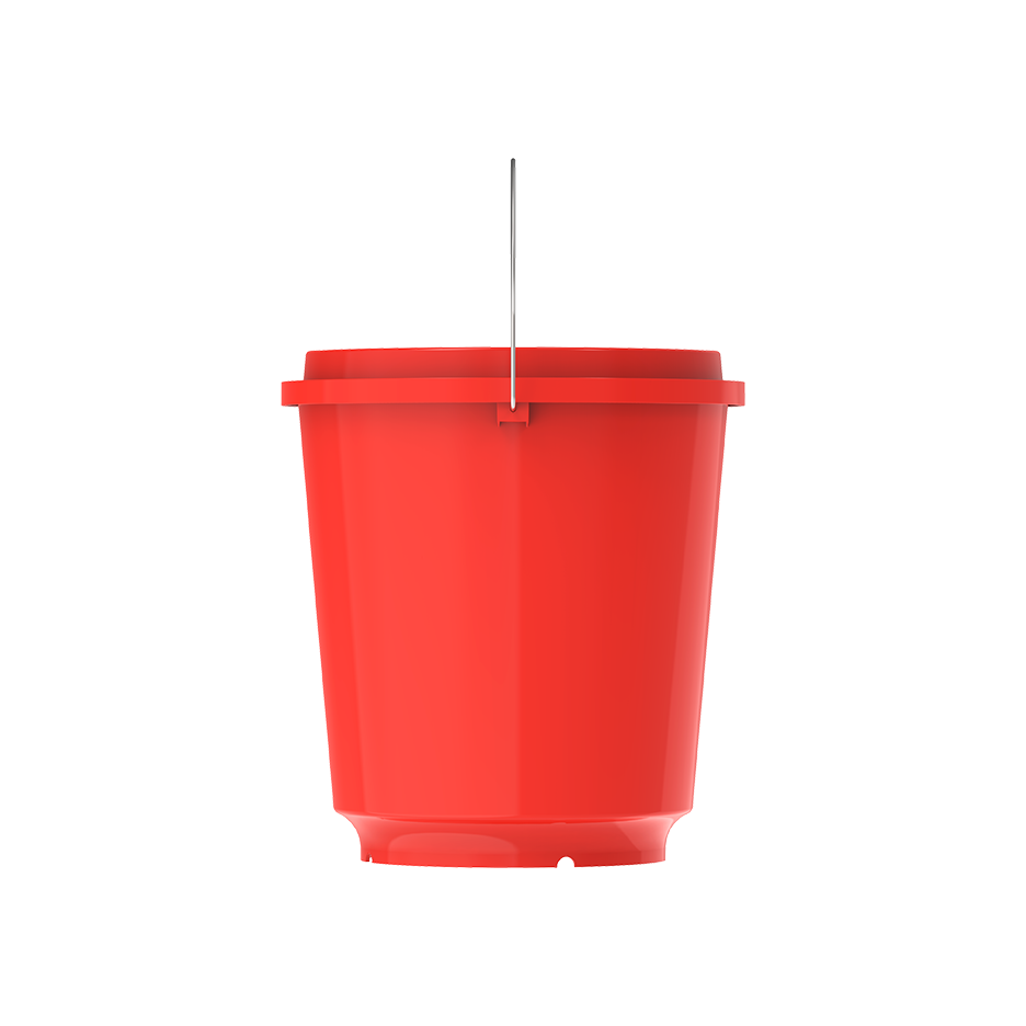 EX 20L Round Plastic Bucket with Steel Handle