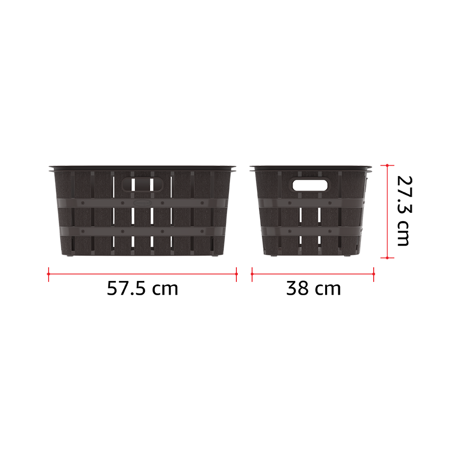 40L Cedargrain Laundry Basket