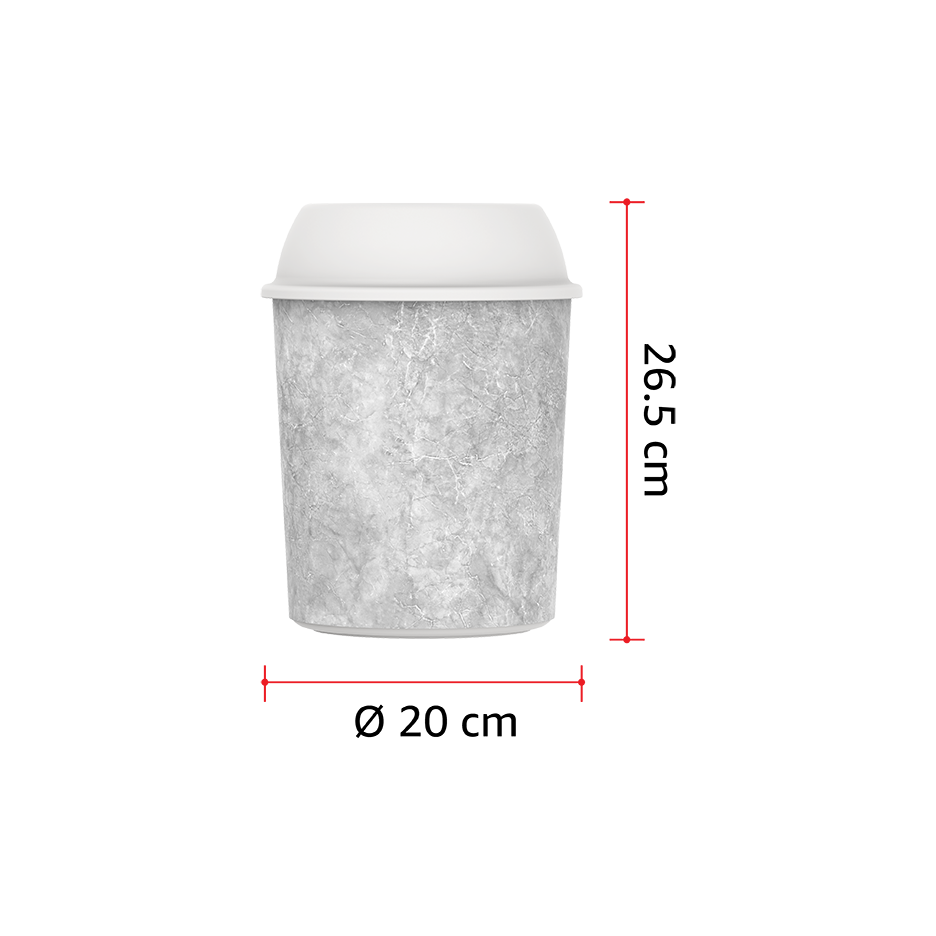 5L Round Dust Bin