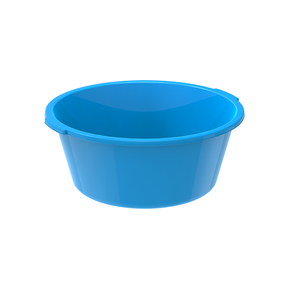 20" Deep Plastic Basin Tub 26L