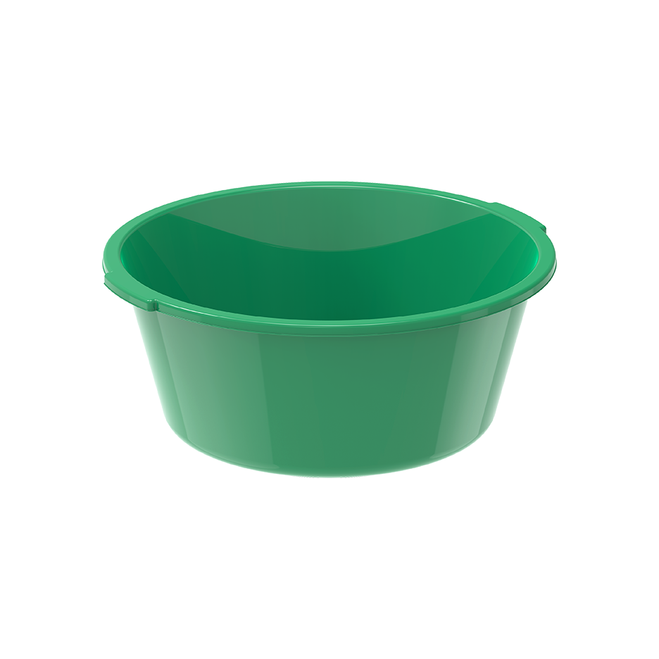 20" Deep Plastic Basin Tub 26L