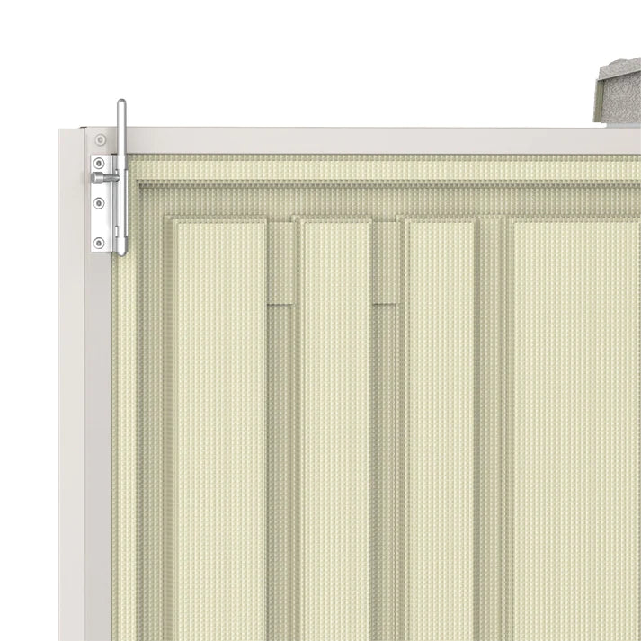 DuraMate 8x8ft (2.4 m x 2.4 m) Storage Shed with FREE Shelving Rack 4