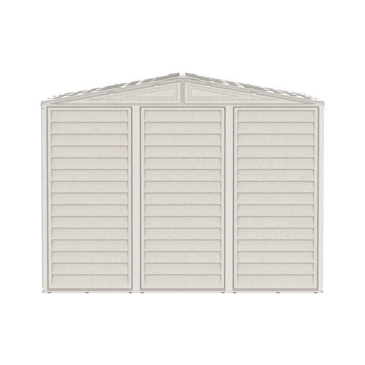 DuraMate 8x8ft (2.4 m x 2.4 m) Storage Shed with FREE Shelving Rack 4