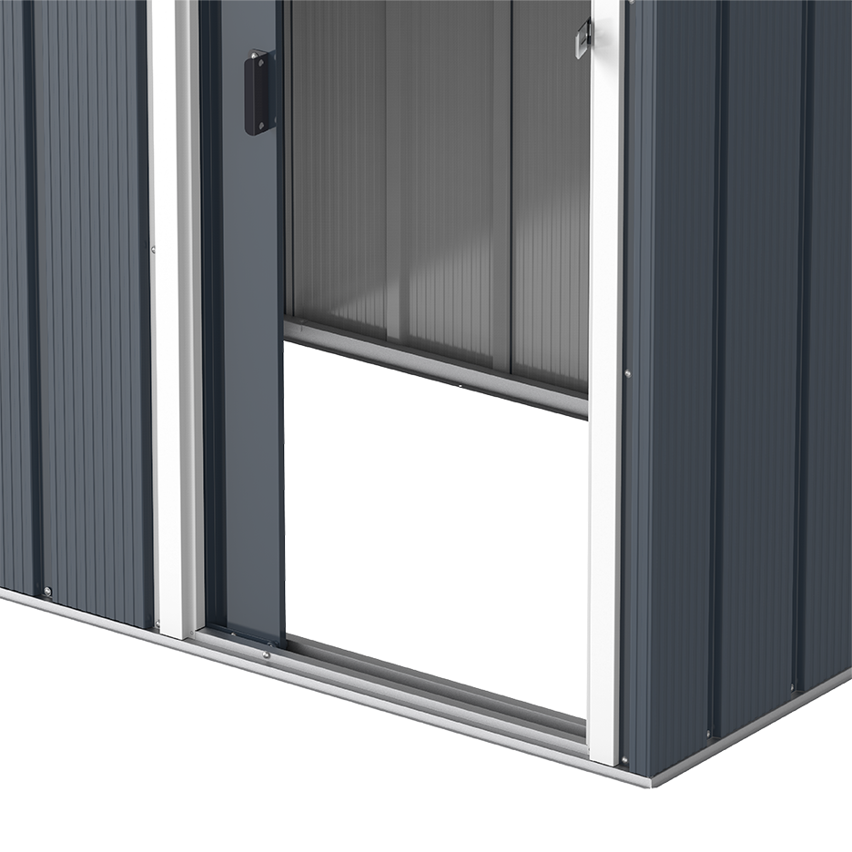 ECO 5x4ft (1.6 m x 1.2 m) Metal Storage Shed