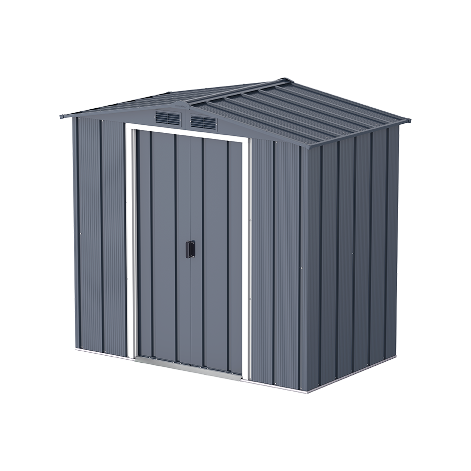 ECO 6x4ft (2 m x 1.2 m) Metal Storage Shed