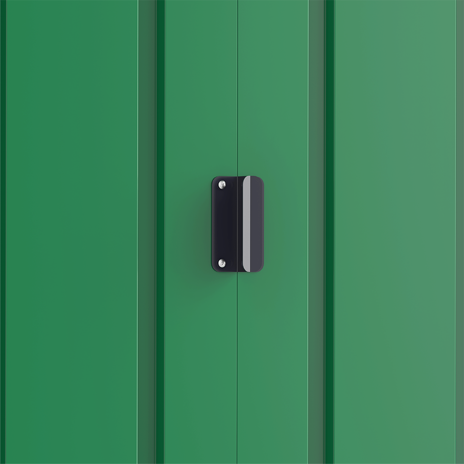 ECO 6x4ft (2 m x 1.2 m) Metal Storage Shed