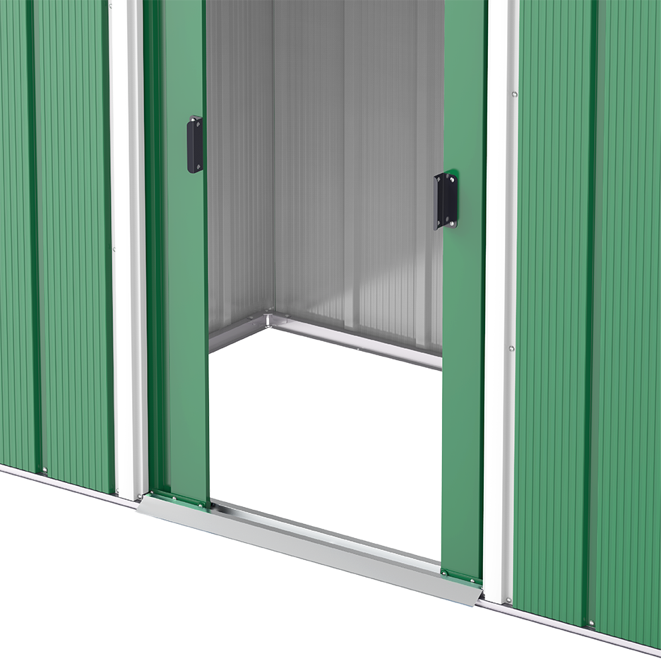 ECO 6x4ft (2 m x 1.2 m) Metal Storage Shed