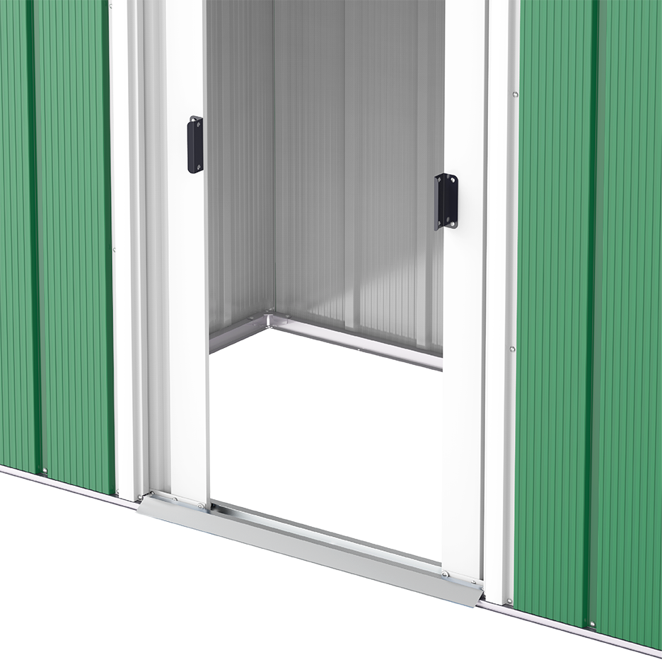 ECO 6x4ft (2 m x 1.2 m) Metal Storage Shed