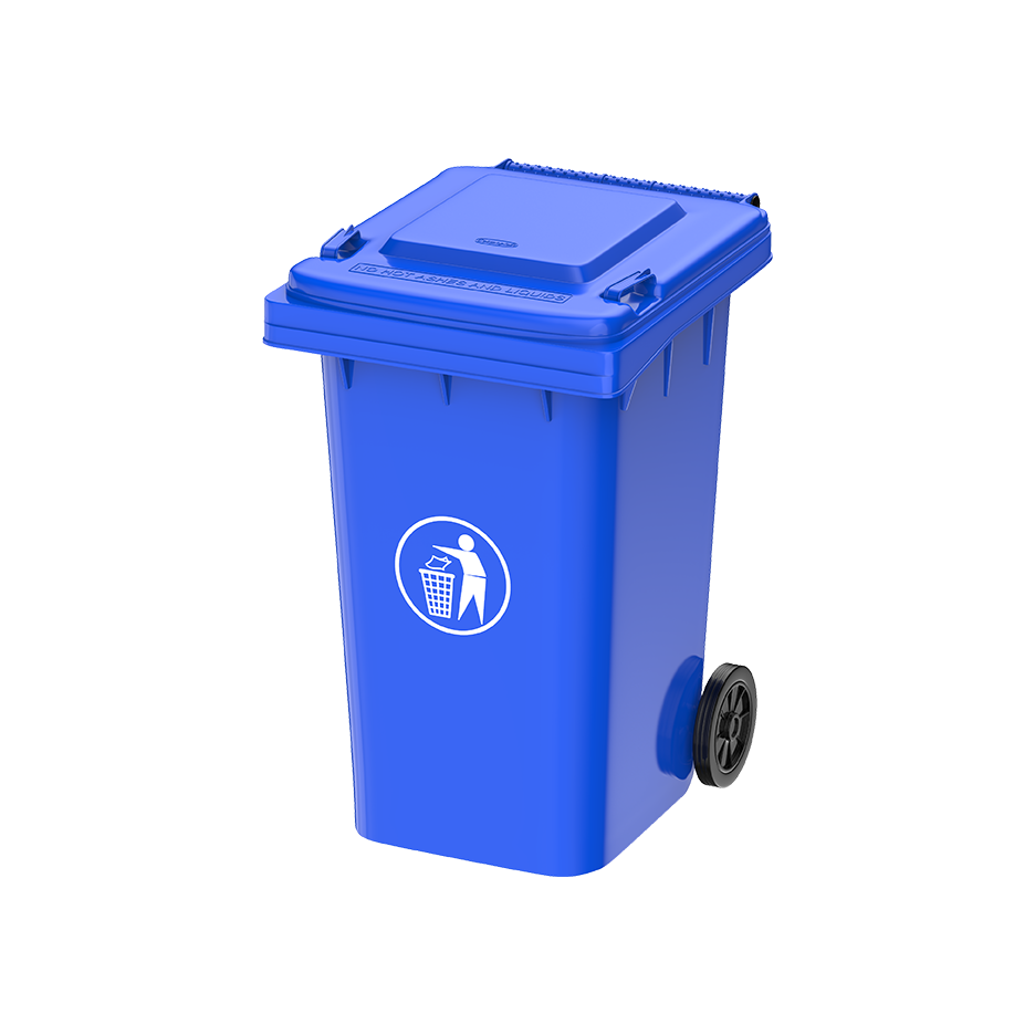 240L Industrial Waste Bin with Wheels