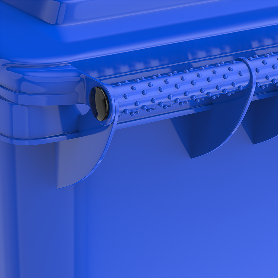 240L Industrial Waste Bin with Wheels