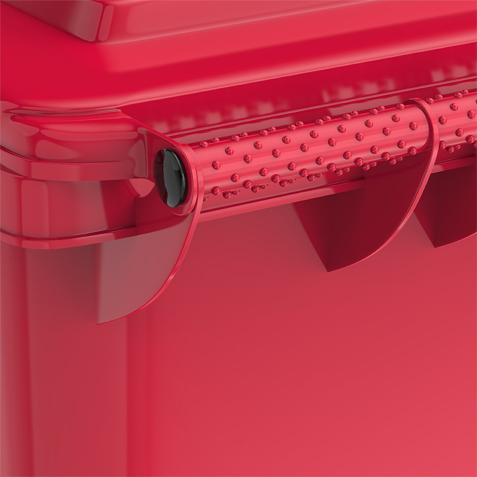 240L Industrial Waste Bin with Wheels