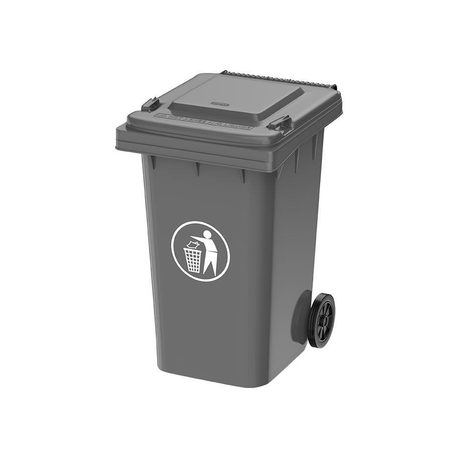 360L Industrial Waste Bin with Wheels