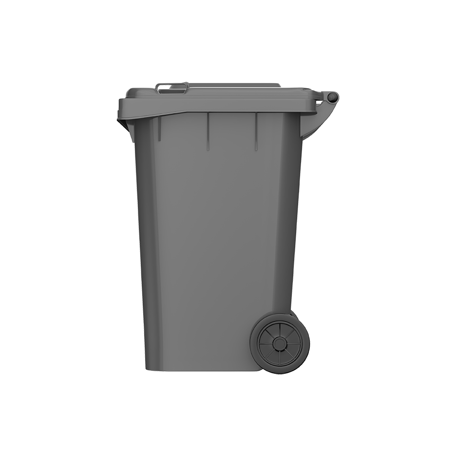 360L Industrial Waste Bin with Wheels