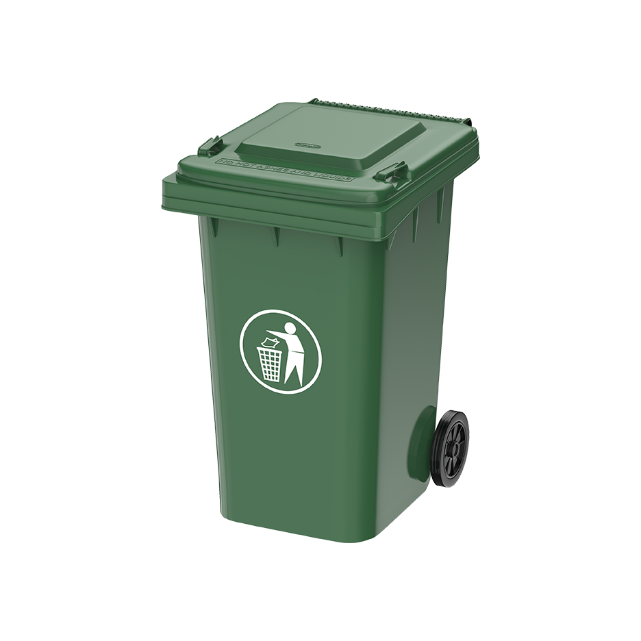 360L Industrial Waste Bin with Wheels