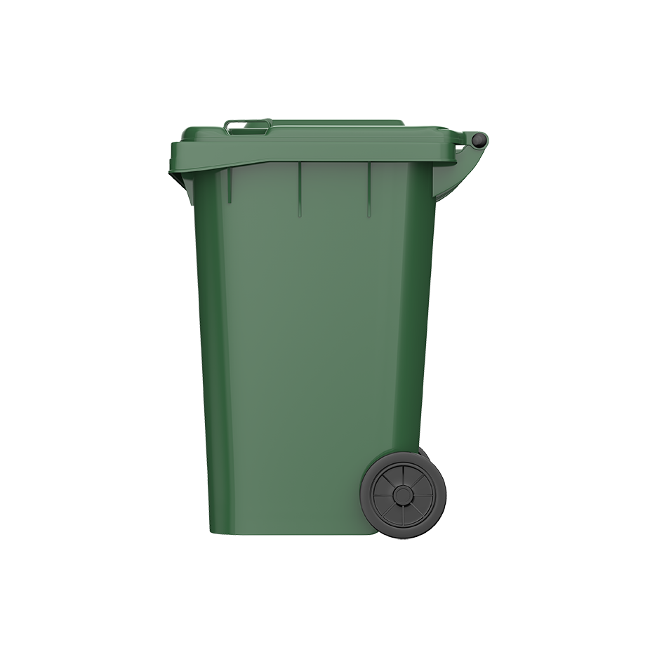 360L Industrial Waste Bin with Wheels