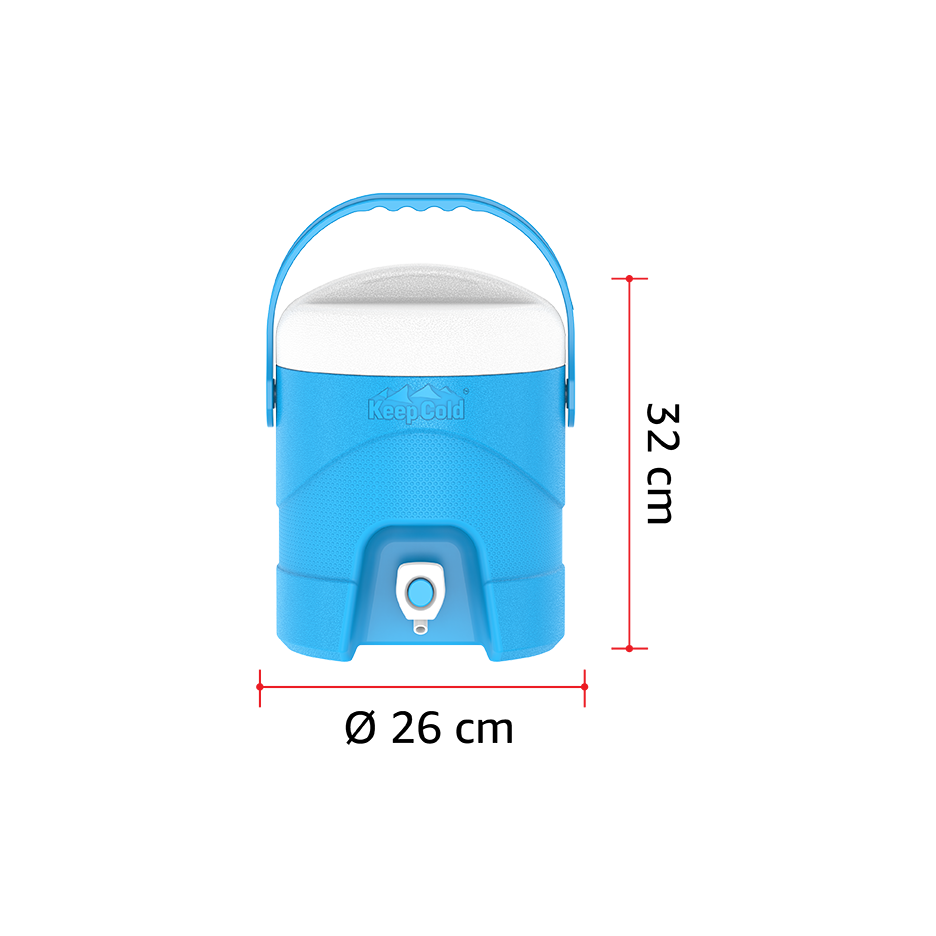 8L KeepCold Picnic Water Cooler