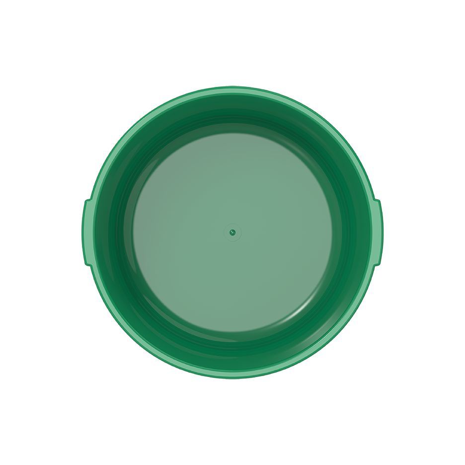 14" Round Plastic Basin Tub 8.5L