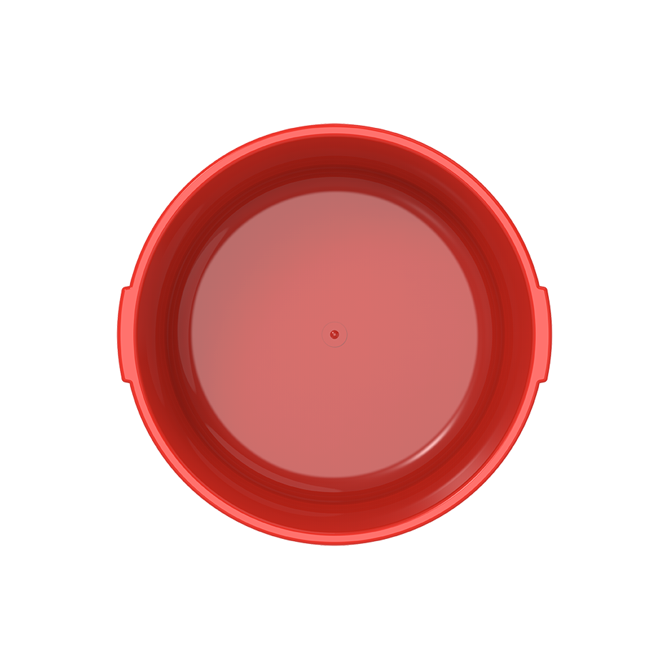 10" Round Plastic Basin Tub 3.5L