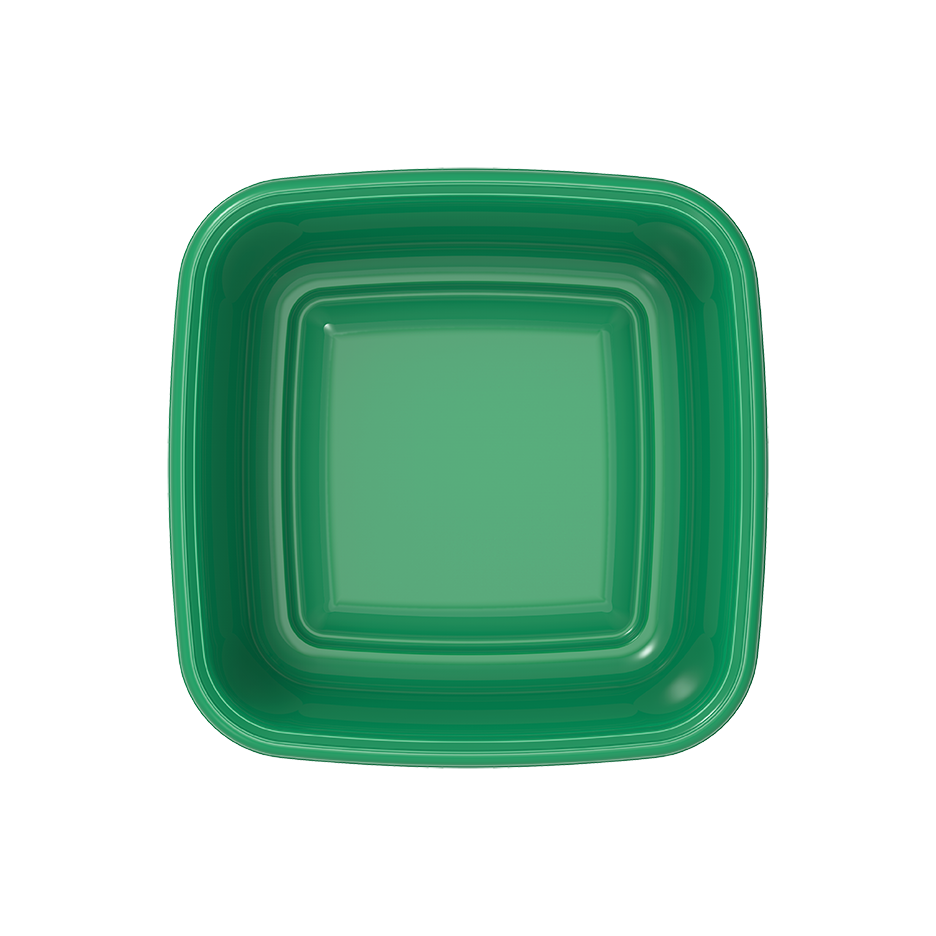 6L Square Plastic Basin Tub