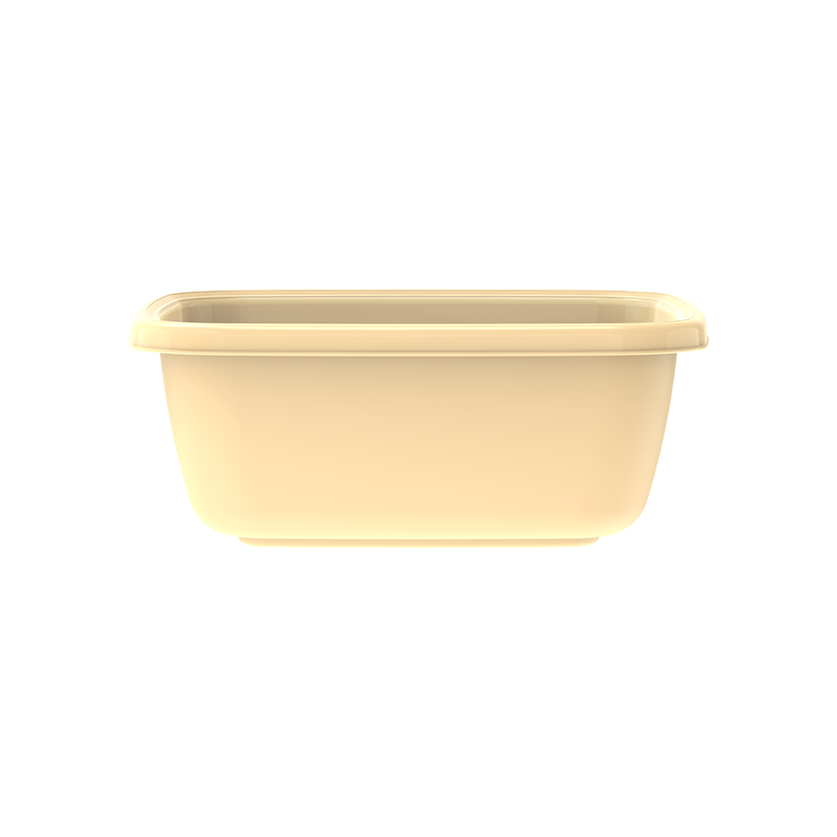 6L Square Plastic Basin Tub