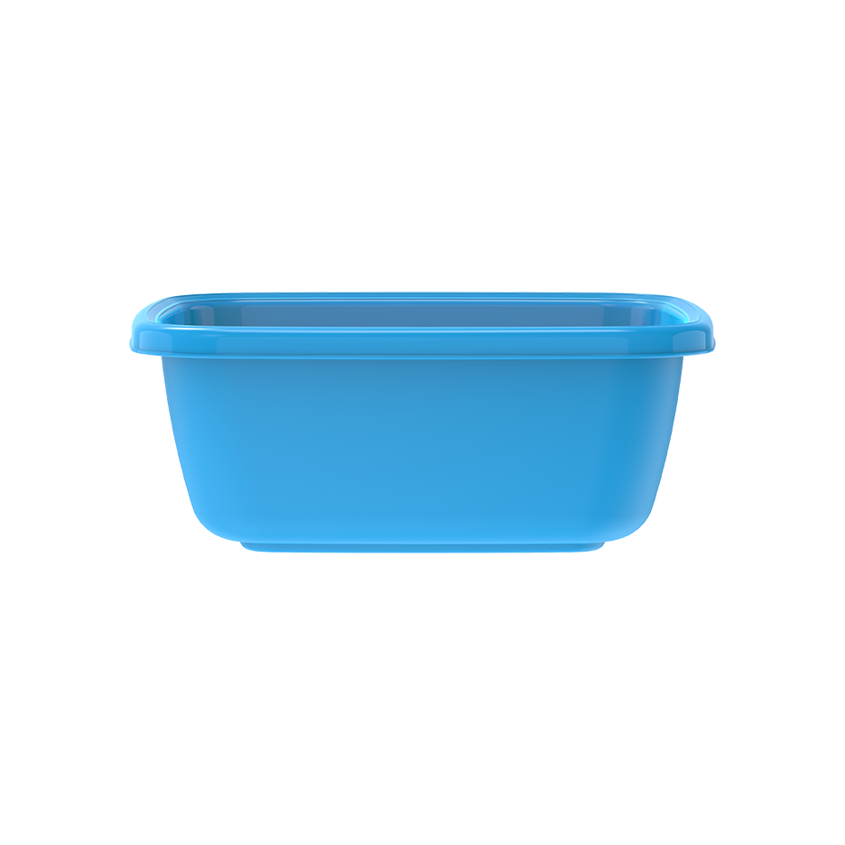 6L Square Plastic Basin Tub