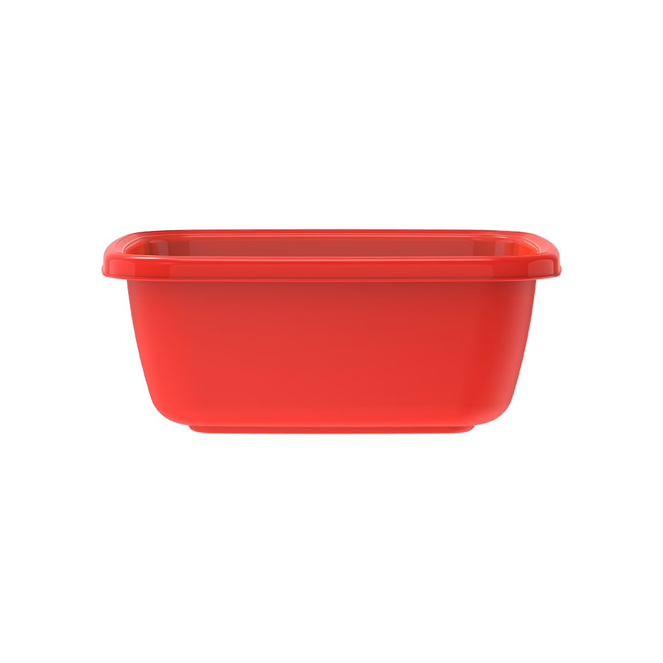 6L Square Plastic Basin Tub