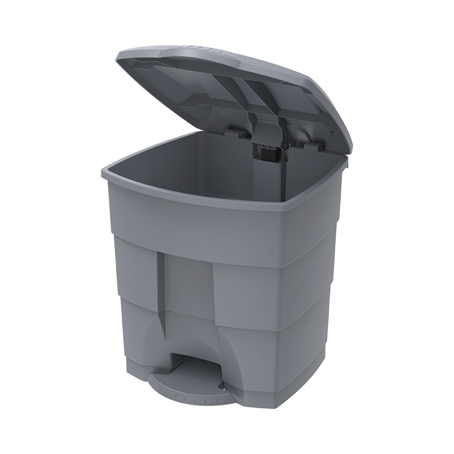 30L Step-on Waste Bin with Pedal