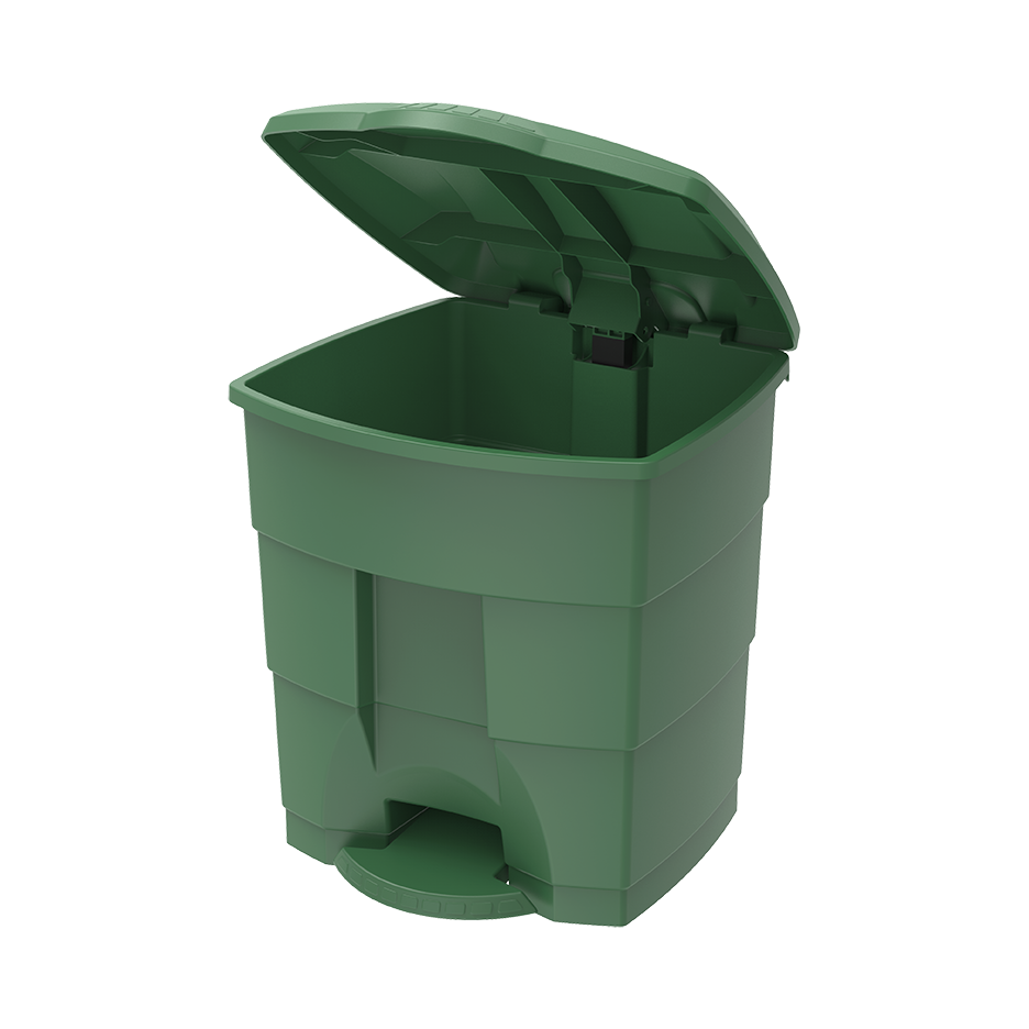 30L Step-on Waste Bin with Pedal